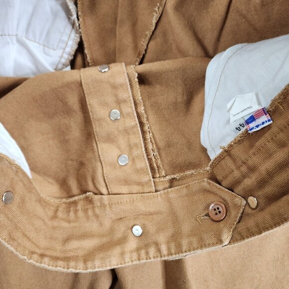 Wah Maker‎ Duck Canvas Western Buckle Back Frontier Trousers Work Pants 44X35 - Picture 9 of 15